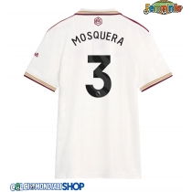 Maglie da calcio Arsenal Cristhian Mosquera #3 Terza Maglia Femminile 2025-26 Manica Corta